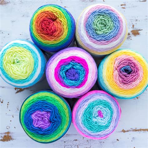 Try Our Cake Yarn: Mandala Takes the Cake! | Lion Brand Notebook