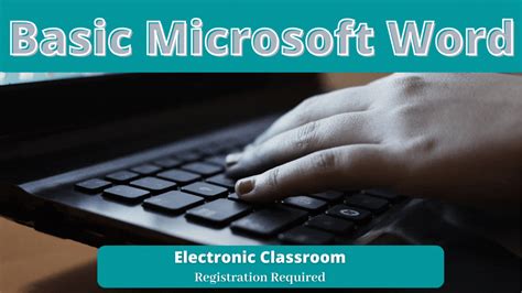 Basic Microsoft Word | Vestavia Hills Library in the Forest