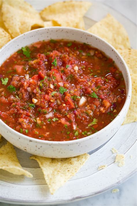 Easy Homemade Salsa Recipe - Cooking Classy