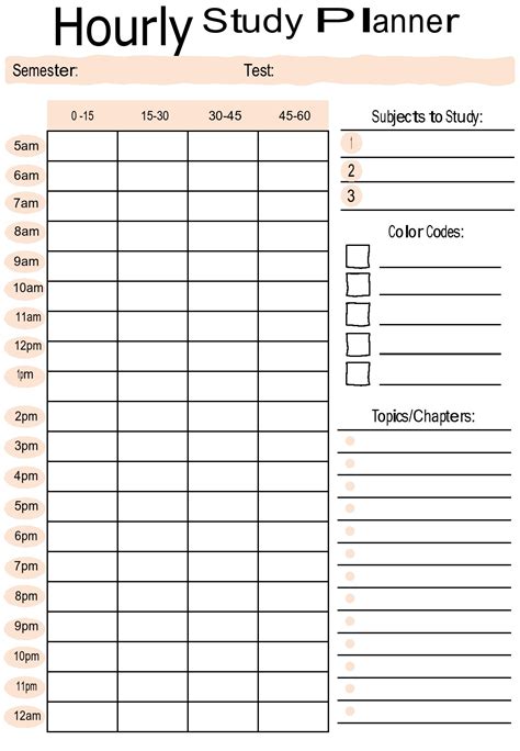 Lesson Plan Template Excel