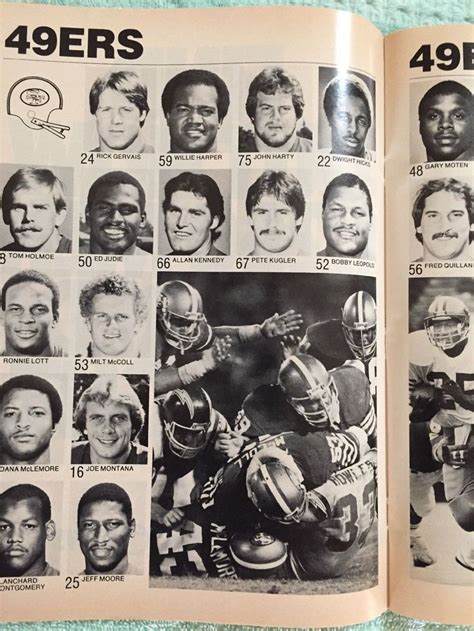 1983 San Francisco 49ers Roster Part 2 | San francisco 49ers, Sf 49ers ...