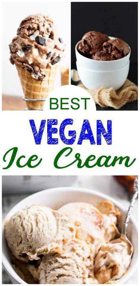 9 Vegan Ice Creams - BEST Vegan Ice Cream Recipes – Easy – Healthy – Vegan Ideas – Snack – Treat ...