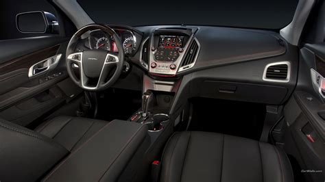 Black and silver car interior screenshot, GMC Terrain Denali, GMC, car ...