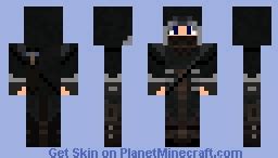 Archer (short hair+ les exposing cap) Minecraft Skin