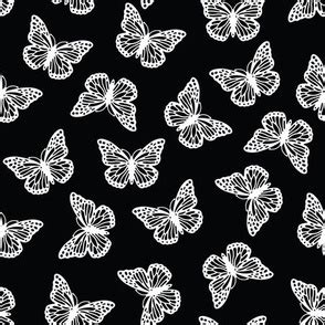 Top 48+ imagen black and white butterfly background - Thpthoanghoatham ...