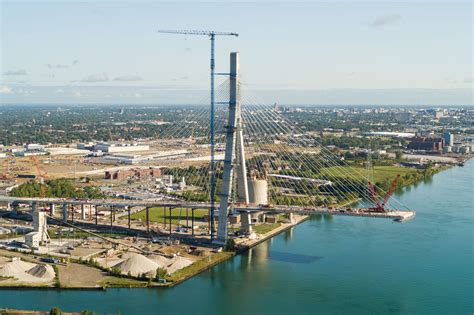 Gordie Howe Bridge opening pushed back 10 months as construction continues - mlive.com