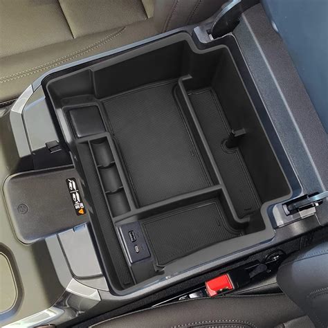 Buy YEE PIN 2023 2024 Chevy Silverado 1500/GMC Sierra 1500 Center Console Organizer, 2023 2024 ...