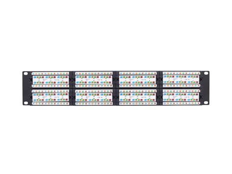 CAT5E Patch Panel - 48 Port, 2U, Rack Mount at Cables N More