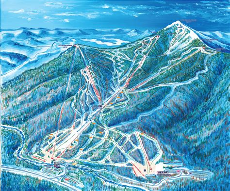 Whiteface Ski Trail Map, Free Download