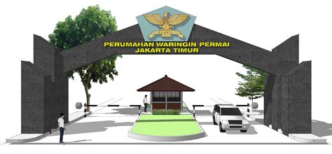 45 Model Desain Gapura Minimalis Terbaik yang Wajib Ditiru - Calon Arsitek