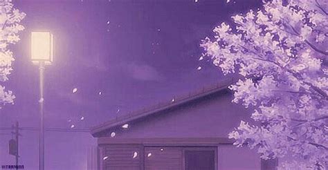 purple | Aesthetic wallpapers, Aesthetic gif, Anime scenery