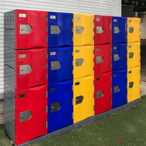 Water Resistant Plastic Lockers - IntraSpace