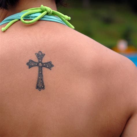 Prestigious and Creative Cross tattoo Designs Cross Tattoo for College Girls – YusraBlog.com