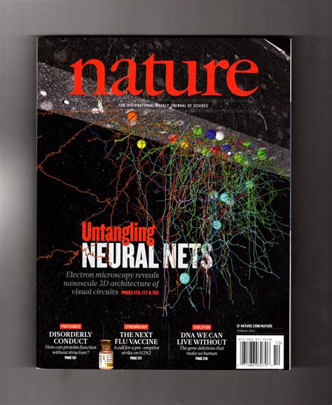 Nature Journal Cover 2011