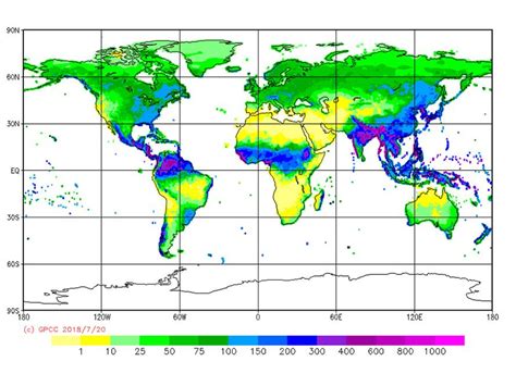 Global Precipitation Climatology Centre (GPCC) Precipitation Data ...