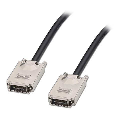 0.5m SAS/SATA II Multilane Infiniband Cable (SFF-8470) - from LINDY UK