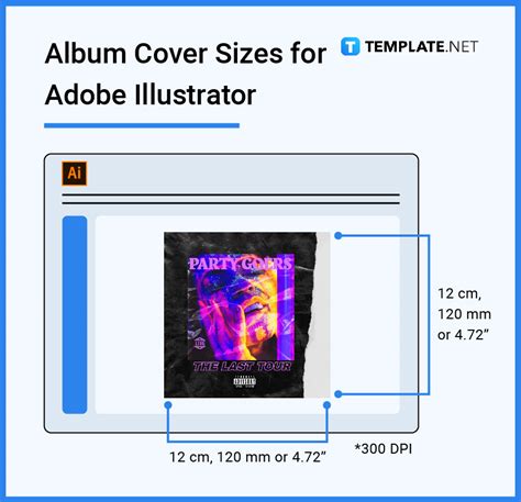 Album Cover Size - Dimension, Inches, mm, cms, Pixel