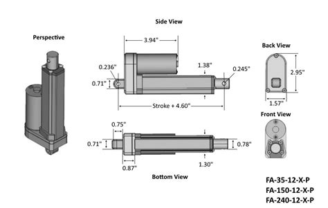 Premium Linear Actuators - 12-24v Linear Actuators