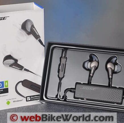 Bose QuietComfort 20 Review - webBikeWorld