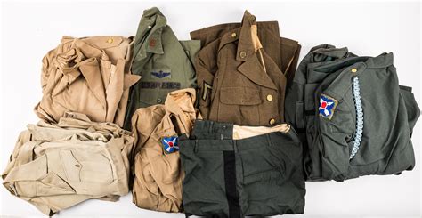 Bid Now: Vintage Military Uniforms - September 5, 0122 9:00 AM EDT