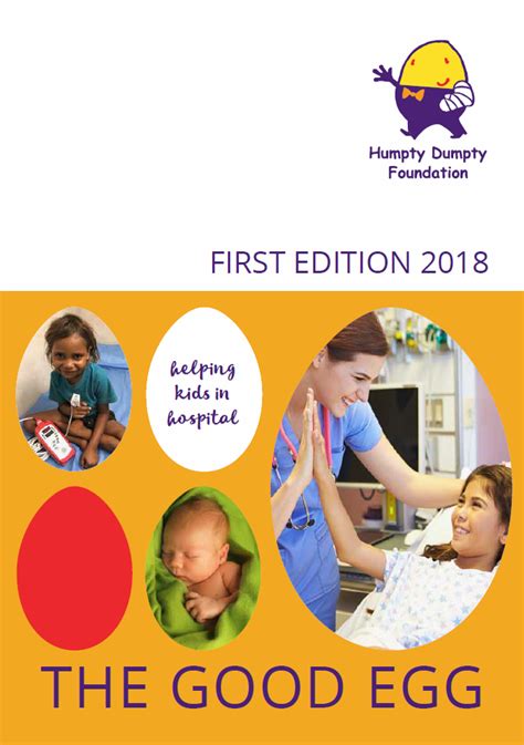 The Good Egg Book – First edition 2018 | Humpty Dumpty Foundation