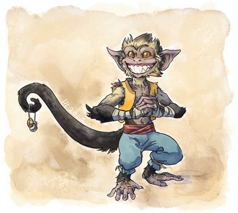 Friend's character in Strength of Thousands: Wukong the monkey goblin ...