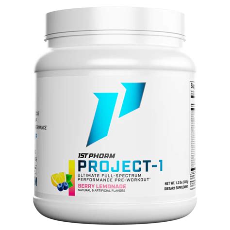 1st Phorm: Project 1 Pre-Workout – MidValleyNutrition