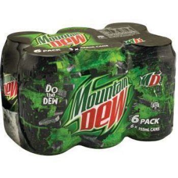 Mountain Dew Soft Drink 355ml Reviews - Black Box