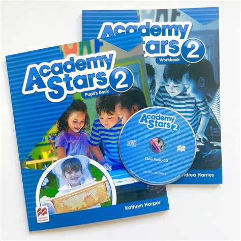 Academy Stars Level 2. ПОЛНЫЙ КОМПЛЕКТ: Pupils Book + Workbook + CD ...