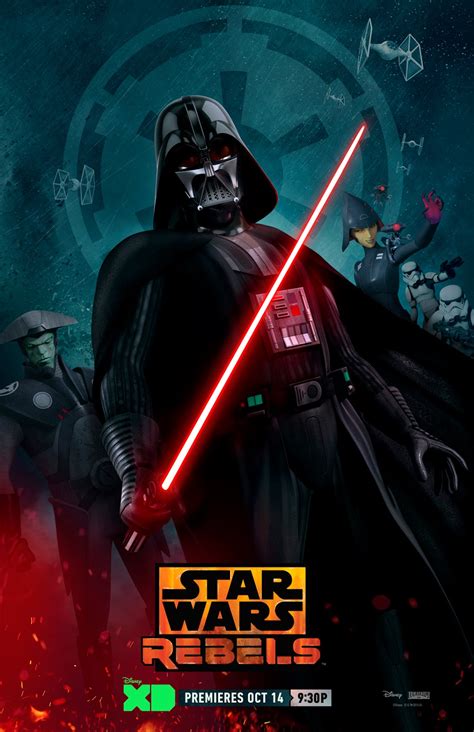 Darth Vader: poster darth vader star wars rebels