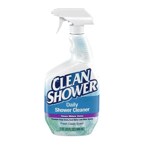 Clean Shower Daily Shower Cleaner 32 fl oz. Bleach and Ammonia Free - Walmart.com