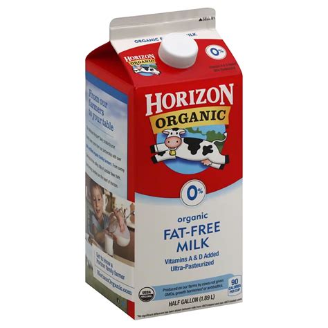 Horizon Organic Fat Free Milk - Shop Milk at H-E-B