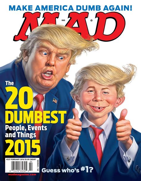 Pax on both houses: "Mad Magazine" Covers Dedicated To Donald Trump