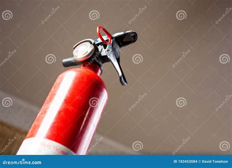 Fire extinguisher stock photo. Image of inside, home - 183453084