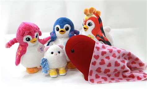 Soft toy gifts of the Badanamu Five Little Friends.