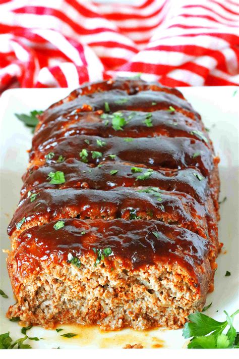 BBQ Meatloaf Recipe | Simple and Easy To Make - The Anthony Kitchen