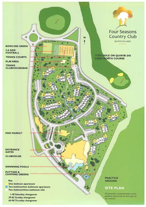 Four Seasons Country Club - Quinta do Lago - Resort Map