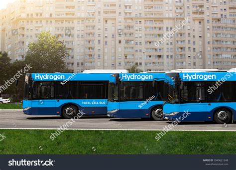 Hydrogen Fuel Cell Buses Concept Stock Photo 1940621248 | Shutterstock