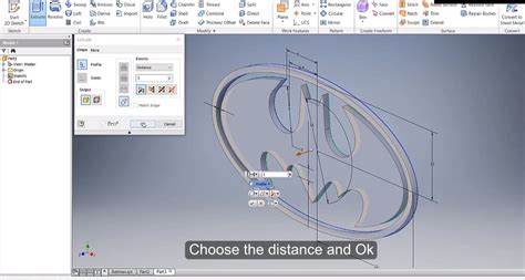 Autodesk Inventor - Batman Logo - CFD.NINJA