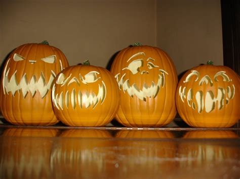 Static: Carving fake pumpkins