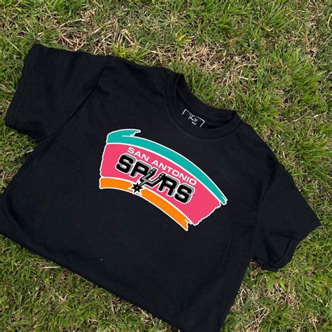 San Antonio spurs vintage color tshirt #sanantonio... - Depop