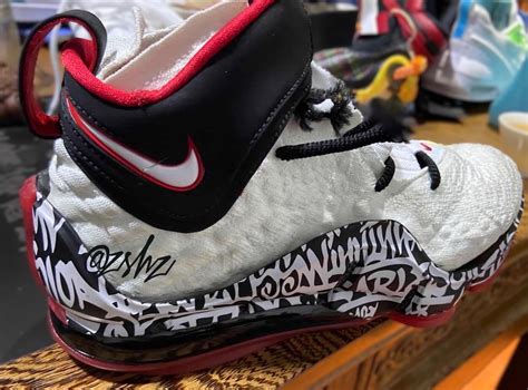 Nike LeBron 17 Graffiti CT6052-100 Release Date - Sneaker Bar Detroit