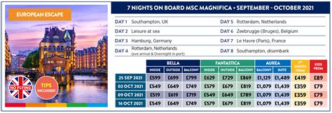 MSC Southampton Cruise Deals for 2021 and 2022 | Cruise Club UK