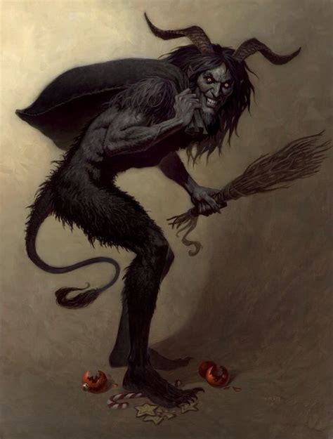 Krampus | Dark fantasy book, Dark fantasy art, Krampus