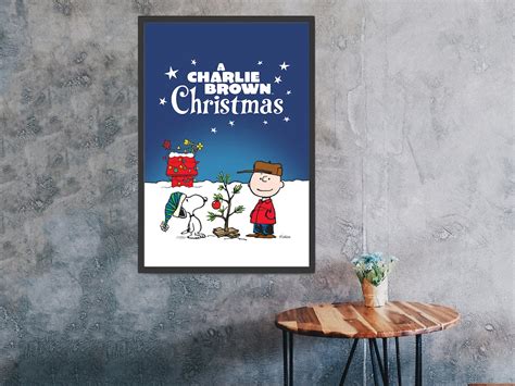 A Charlie Brown Christmas Movie Posters Wall Art Unique Customized ...