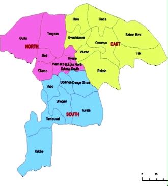 Sokoto-State-Political-Map - Knowledgefibre