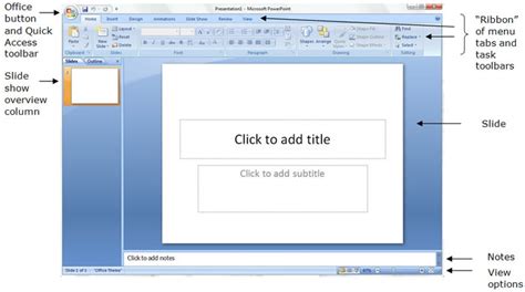 How to keep the home tab open in powerpoint