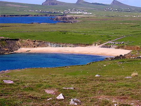 Clogher Beach from An Ghraig Viewpoint © Pam Brophy :: Geograph Britain ...