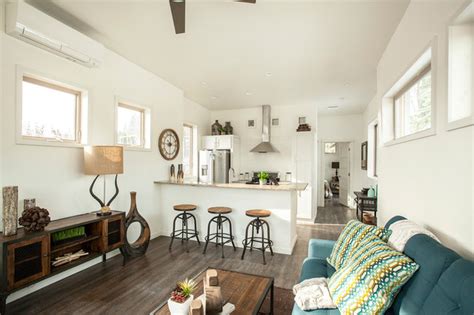 HGTV "Tiny House Hunters" - Transitional - Living Room - Portland - by Tiffany Home Design