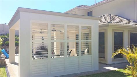 Outdoor Plantation Shutters Adelaide